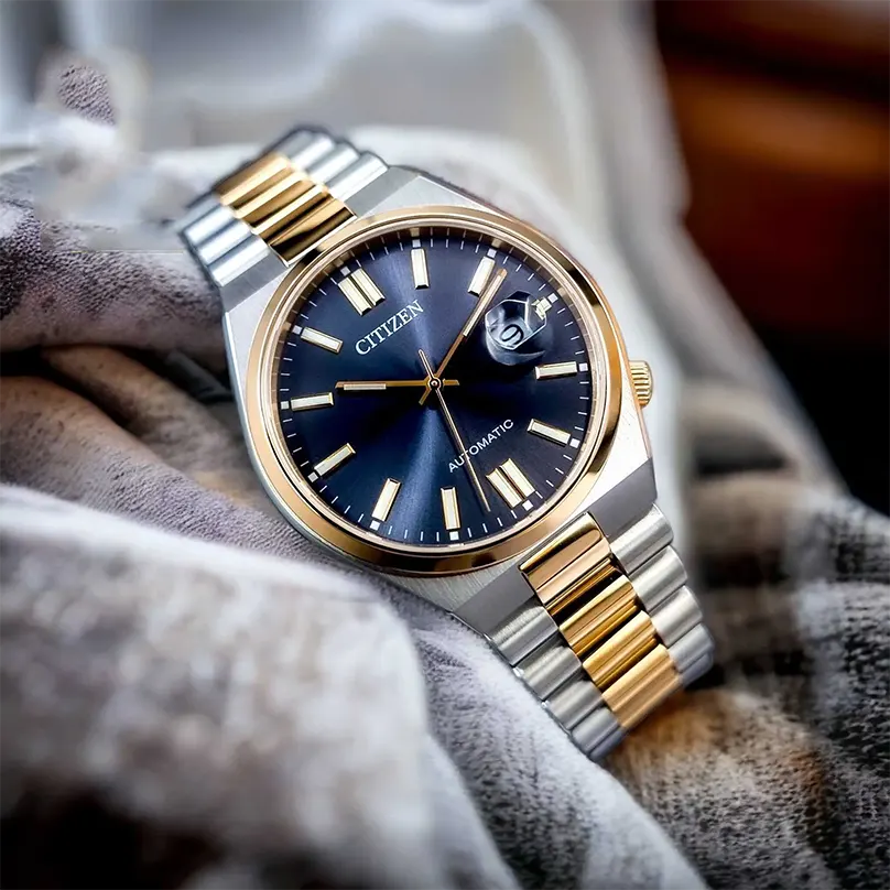 Citizen Tsuyosa Automatic Black Dial Men’s Watch- NJ0154-80H